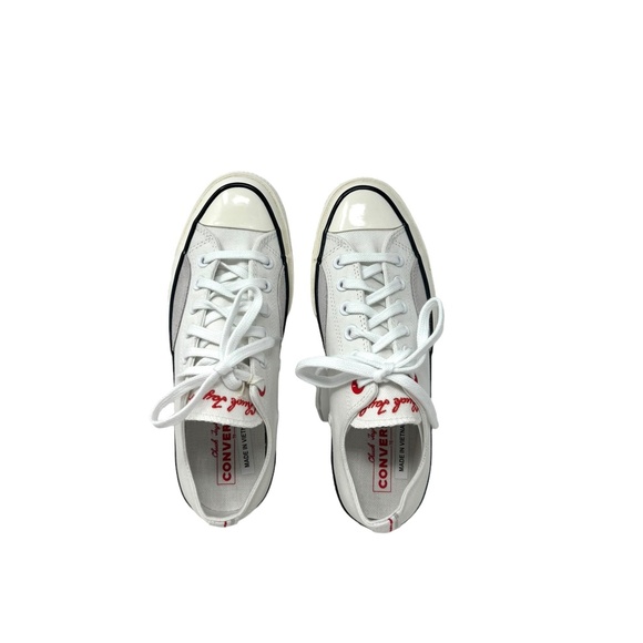 COPY - Converse Chuck 70 OX Sneakers Low Casual White Canvas Skate Shoes Women … - Picture 5 of 10